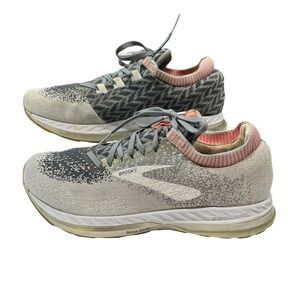 Brooks Bedlam Running Sneakers Shoes Gray 1202721B137 Low Top Lace Up Women 9.5